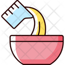 Pour Cooking Instruction Icon