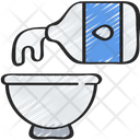 Pour Millk Ingredients Baked Icon