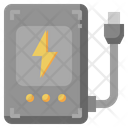 Power Bank Portable Device Charging Device Icon