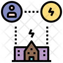 Power Distribution Icon