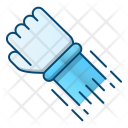 Power Hit Hand Icon