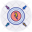 Power Industry Charge Electricity Icon