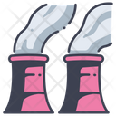 Pollution Factory Energy Icon