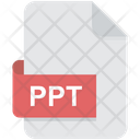 Power Point Ppt File Format Icon