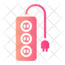 Power Socket Power Strip Plug Strip Icon