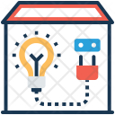 Power Supply House Icon