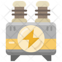 Power Transformer Electric Transmission Icon
