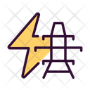 Power transmission line  Icon