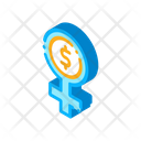 Woman Mark Silhouette Icon