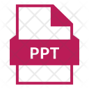 Ppt File Format Document Icon