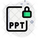 Ppt File Lock Icon