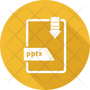 Pptx File Icon
