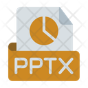 Pptx File Extension Icon