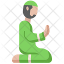 Praying God Mosque Icon