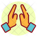 Praying Hands Hand Gesture Blessing Hands Icon