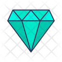 Precious Stone Diamond Gem Stone Icon