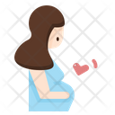Pregnancy Mother Love Icon