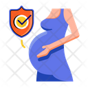 Maternity Health Insurance Pregnancy Icon