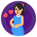 Pregnancy Pregnant Lady Conception Icon