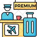 Airport Terminal Premium Icon