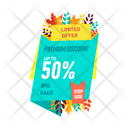 Premium Discount Icon