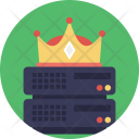 Premium Server King Icon