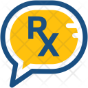 Prescription Rx Medicine Icon