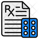 Prescription Patient Card Rx Icon