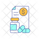 Prescription Payment Compensation Icon