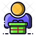 Gift People Box Icon