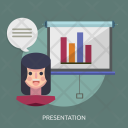 Presentation Learn Talk Icon