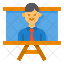 Manager Working Organization Icon