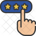Press Review Button Icon