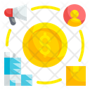 Presupuesto Dinero Costo Icono