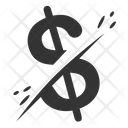 Price Cut Cut Loss Discount Icon