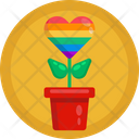 Flower Love Lgbt Pride Icon