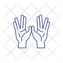 Priestly Blessing Hands Icon