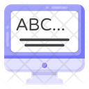 Primary Education Primary Lesson Abc Learning Icon
