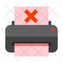 Printer Out Of Icon