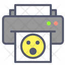 Printer smile Icon