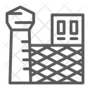 Prison Building Security Icon
