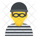 Prisoner Inmate Robber Icon