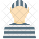 Prisoner Inmate Robber Icon
