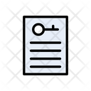 Key Document Protection Icon