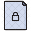Private File Lock File File Icon