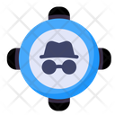 Private Target Key Focus Icon