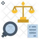 Probate Analysis Court Icon