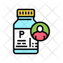 Probiotics Container Container Bottle Icon