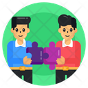 Teamwork Problem Solving Collaborative Work Icon