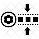 Process Alignment Icon - Download in Glyph Style